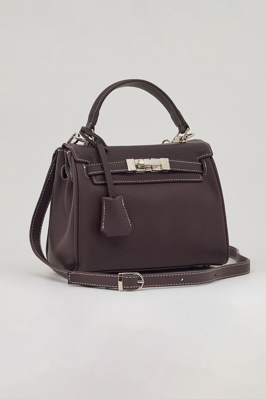 Brown Leather Elegance Bag