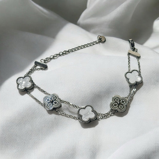 Floral Charm Bracelet